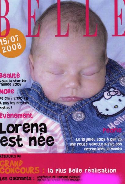 voici mon faire part de naissance original non